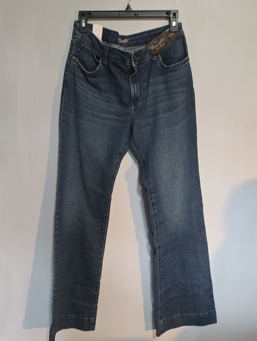 NWT! Womens Wrangler Retro Mae Mid-rise  Jeans In Size 30/9×34